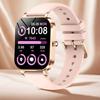 2025 New Fashion Women Smartwatch AMOLED HD Screen Heart Rate Blood Oxygen Monitoring BT Call Sports Smartwatch Woman for IOS Android