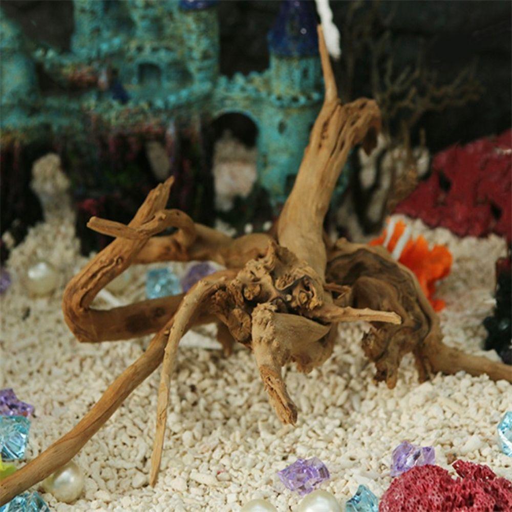 Tank Background Reptile Fish Tank Ornament Natural Trunk Plant Stump Driftwood Cuckoo Root