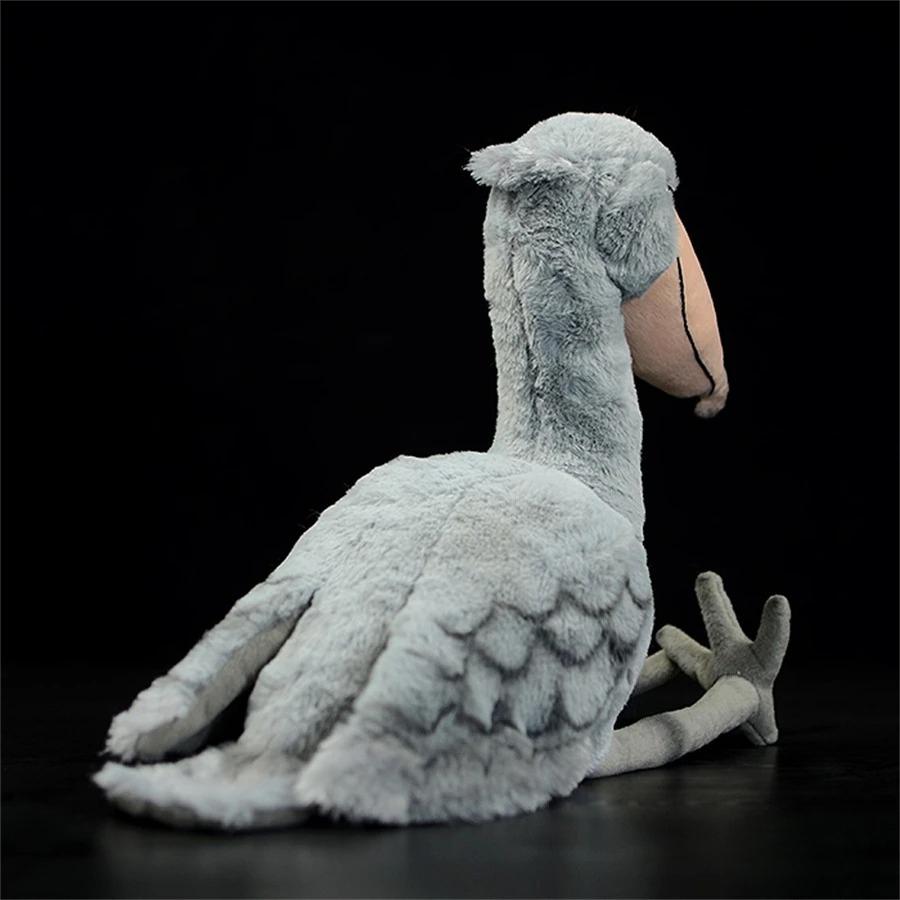 Shoebill Высококачественная аниме Balaeniceps Rex Plushie Whalehead Stork Мягкие игрушки Реалистичные животные Моделирование Мягкая кукла Игрушка для ребенка