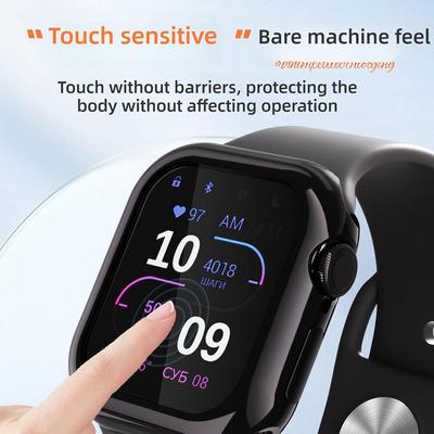 Мягкий чехол из ТПУ для Apple watch Series 10 Full Directional Smartwatch 10 Series Screen Protector Z1D9