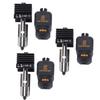Запасной комплект хотенда для Bambu Lab H2D H2S H2C P2S 0.4 0.6 0.8MM Закаленная стальная насадка с силиконовым чехлом