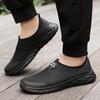 Fashion Summer Breathable Lightweight Casual Sneakers Shoes Men Comfortable Mesh Shoes Black Slip-On Driving Male Loafers  Big Size 47