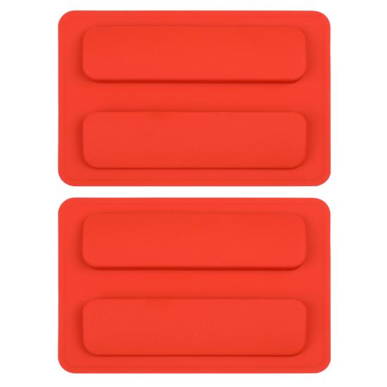 2 шт. силиконовые чехлы для тостеров. Крышка машины для хлеба. Моющаяся крышка. Чехлы для кухонной техники для тостеров на 2 ломтика. Защита от пыли. Простота в обращении.