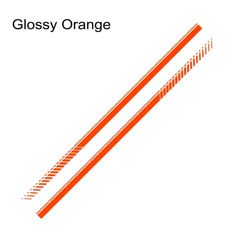 2 шт. Наклейки для украшения боковой линии талии двери автомобиля, гоночные полосы, декор кузова автомобиля, виниловая пленка, наклейки, аксессуары для Toyota Hiace