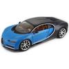 Die-cast Metal Collector Car Bugatti Chiron Blue At 1/18 Scale - BBURAGO