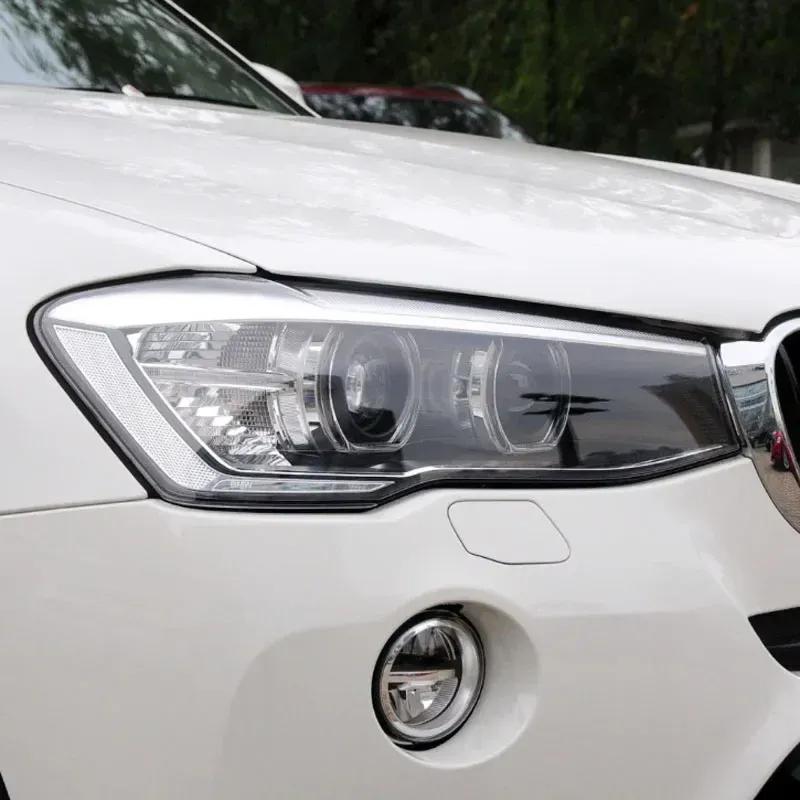 For BMW X3 F25 X4 F26 2014 2015 2016 2017 Headlight Cover Transparent Lampshdade Headlamp Shell Plexiglass Replace Original Lens