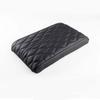 PU Leather Car Armrest Pad Cover Universal Center Console Wave Embroider Auto Seat Box Protection Cushion Hand Supports