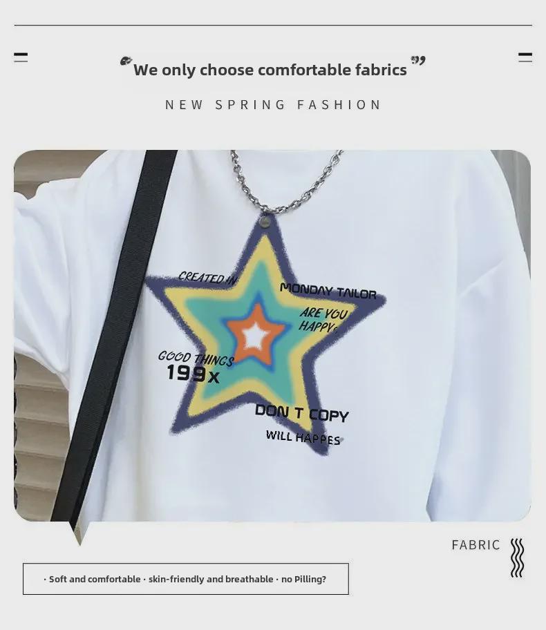 2023 Boys' Street Style Sweatshirt - Spring & Autumn Korean Trend