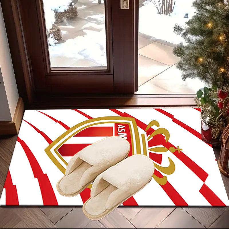 Monaco Football club Printed Area Rug for Office, Chair Rug, Decorative Carpet Floor Mat, Large Size Fan gifts Christmas gifts
