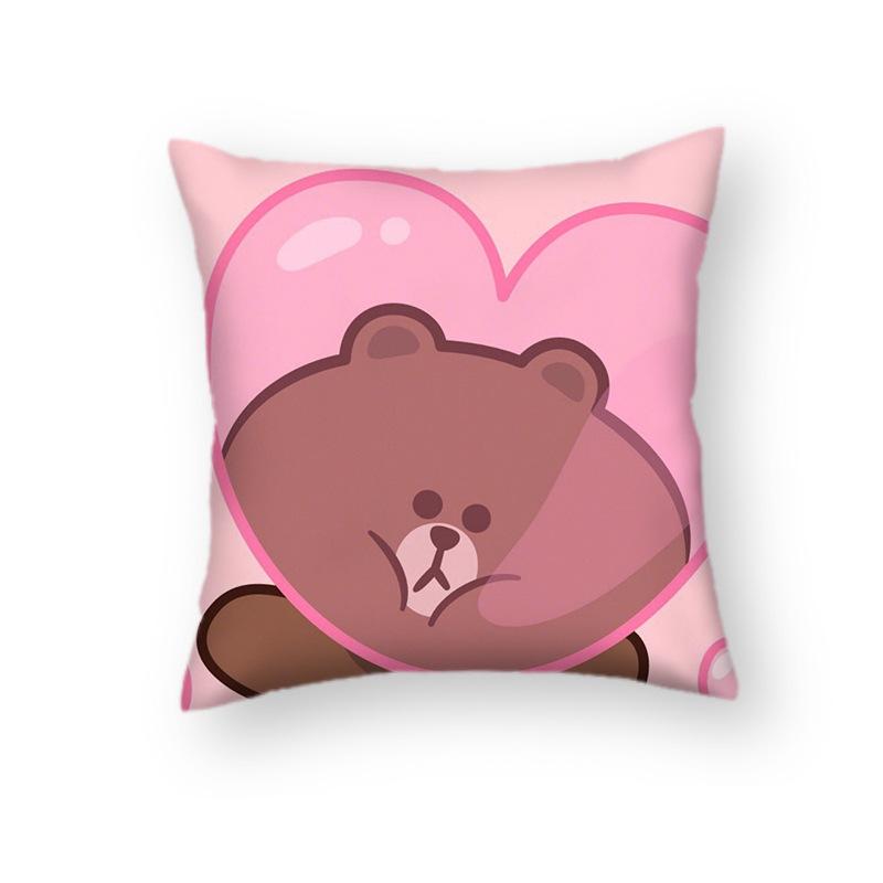 Новая мультяшная кукла для дома, милая подушка, наволочка, подарок для пары, подушка для сна, диван, автомобиль, подарок, подушка