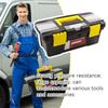 Ящик для инструментов с двумя отделениями, органайзеры для хранения, железный инструмент, пайка, новые аксессуары для ящика для инструментов X0G7
