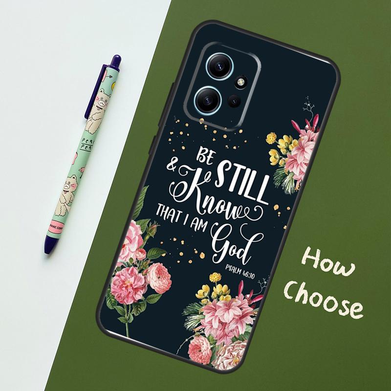 Christian Psalms Case For Xiaomi Redmi Note 13 10 11 12 14 15 Pro Plus Cover For Redmi 15C 15 14C 10C 12C 13C