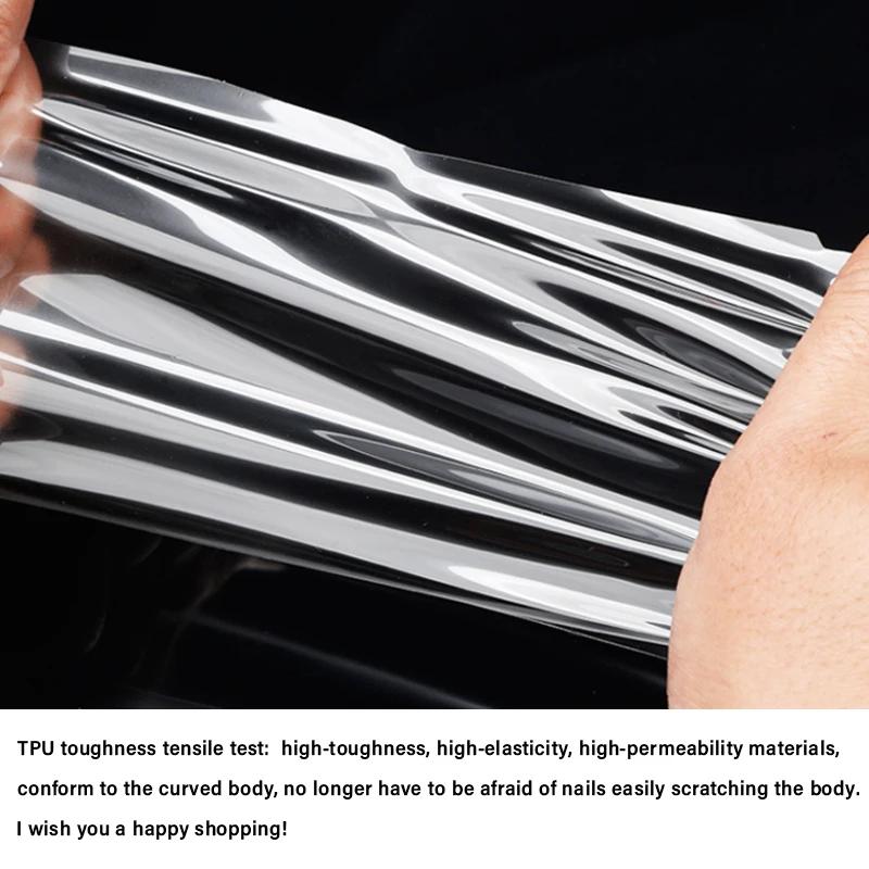 2026 Hot 4/8PCS For Skoda Octavia Fabia Superb Karoq Car Door Handle Sticker Racing Sport Protection Decals Door Bowl Film Acces