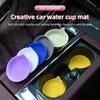 Silicone Car Coaster Non-slip Mat Car Coaster Car Coaster Cup Holder Insert Coasters
