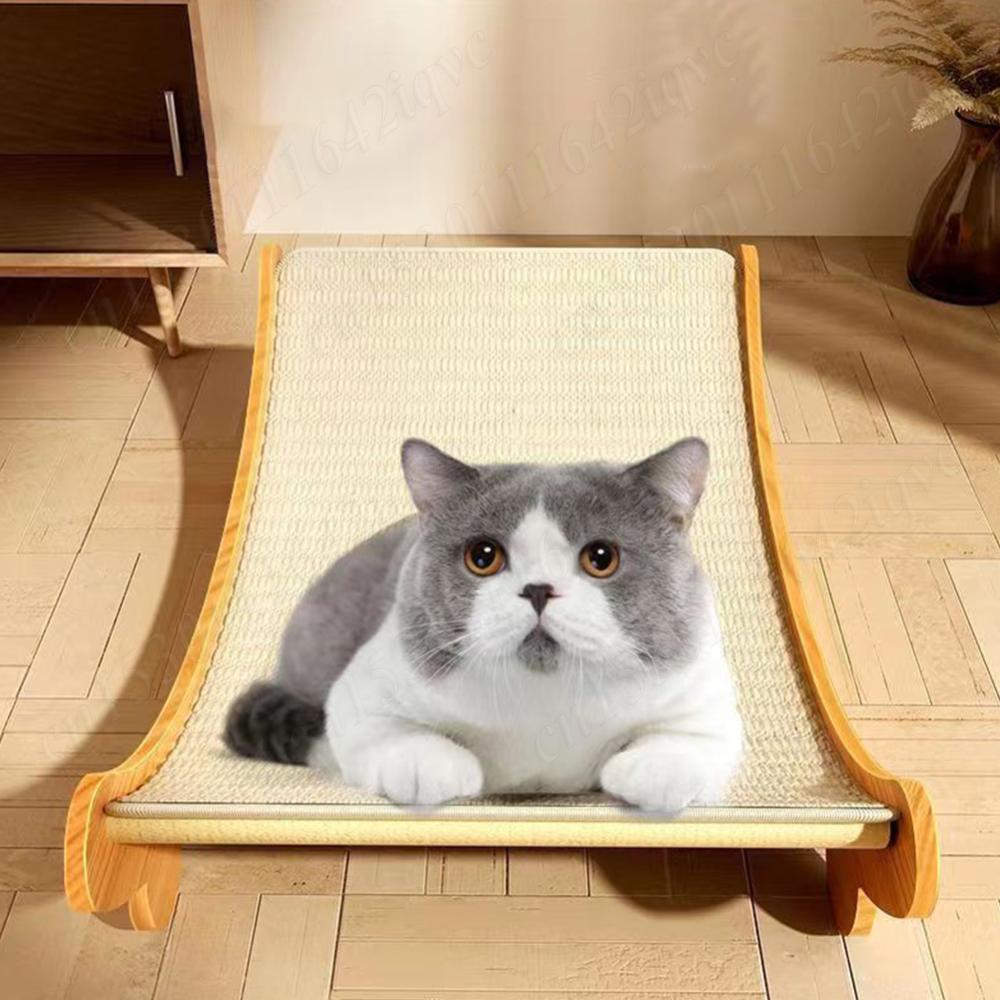 Sisal Cat Scratching Pad Cat Scratcher Multifuctional Scratching Lounge Cats Sleeping Bed Scratching Board for Indoor Cats Toys