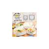 Astro 2-Tier Family Size Steamer (Microwave Cooker, Made in Japan, Cooks 2 Dishes Simultaneously),