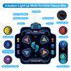92x88cm Electronic Dance Mat Multi-Function Dancing Blanket with 2 Modes&9 Levels Kids Floor Music Blanket Educational Toy Gifts