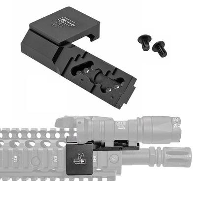 Ryohin Buhin 20мм Совместимое с рельсой HSP Тип Смещенное крепление для фонаря Короткое (Реплика Thorntail2 SBR)