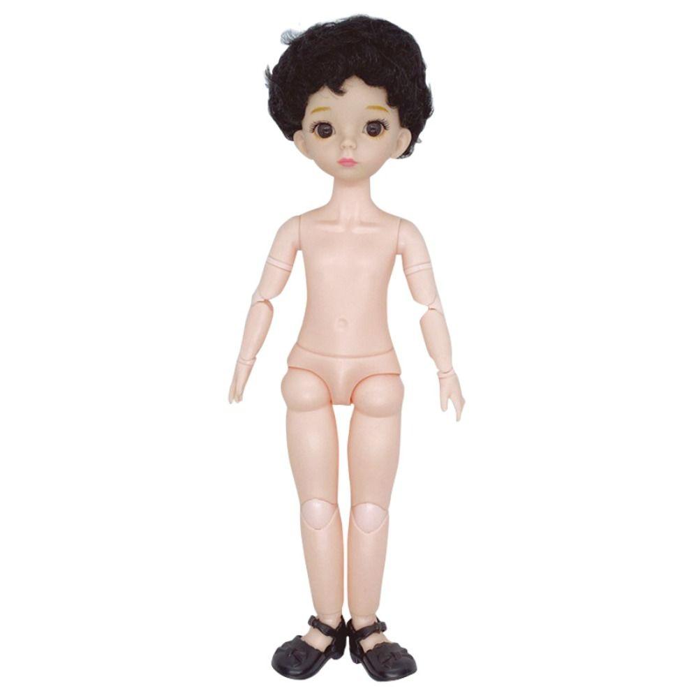 3D Глаза Куклы Мальчики Игрушка Суставчатая Поворотная BJD Суставы Кукла Игрушка для Девочек 1/6 BJD Кукла Комплект