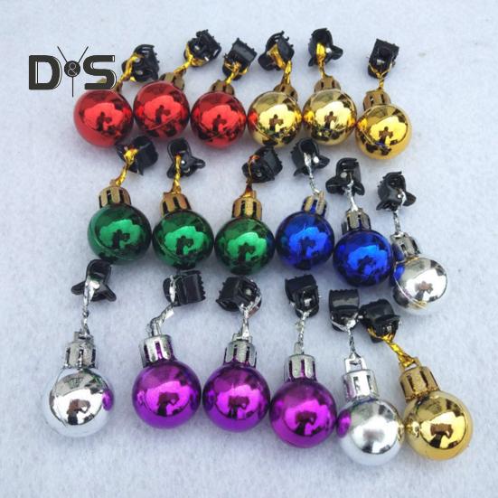 Украшение для бороды, рождественский колокольчик для бороды, украшение, пластиковые безделушки для волос на лице, декор для праздничной вечеринки