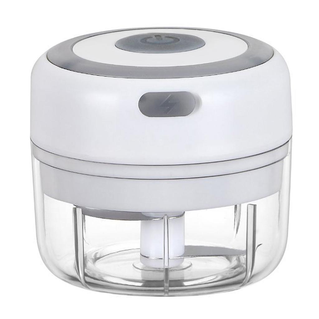Mini Garlic Grinder Electric Garlic Chopper Cordless Food Fruit Vegetable Blender Kitchen Gadgets 100ML USB Rechargeable