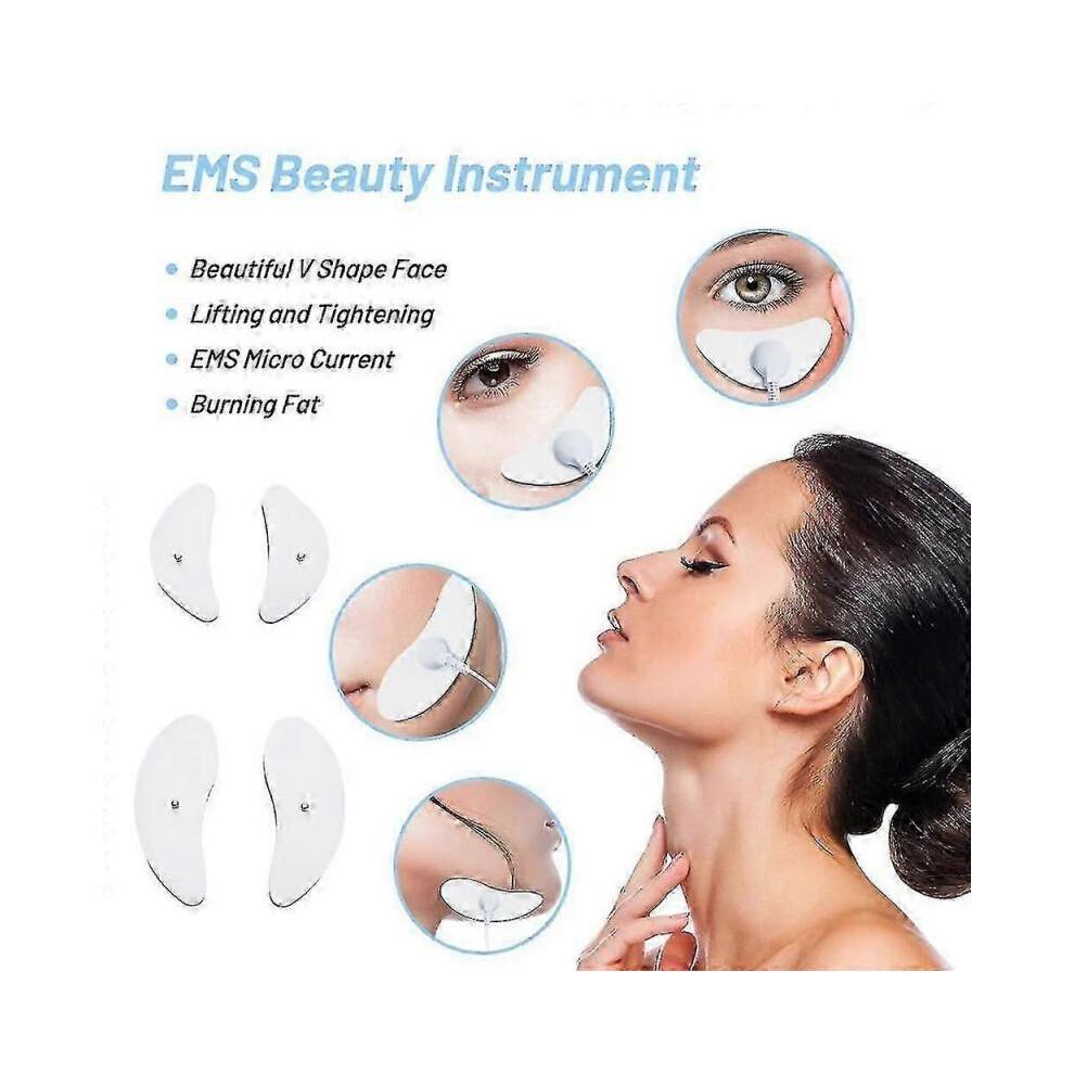 Ems Facial Body Muscle Stimulator Electrode Face Cheek Slimming Massager(epb17)