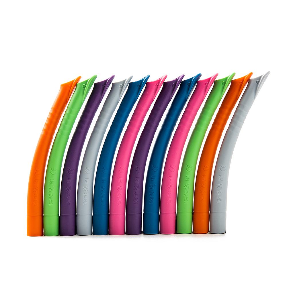 12 шт. стоматологических мощных всасывающих насадок, автоклавируемые эвакуационные насадки «утконос», аспиратор с большим объемом слюны для детей