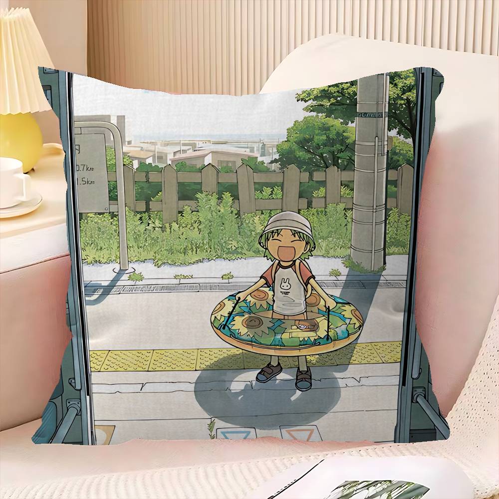 Anime YYotsuba Sweets Pillowcase toon Gift Cushion Cover Bedroom Home Sofa Chair Seat Decor pillow case