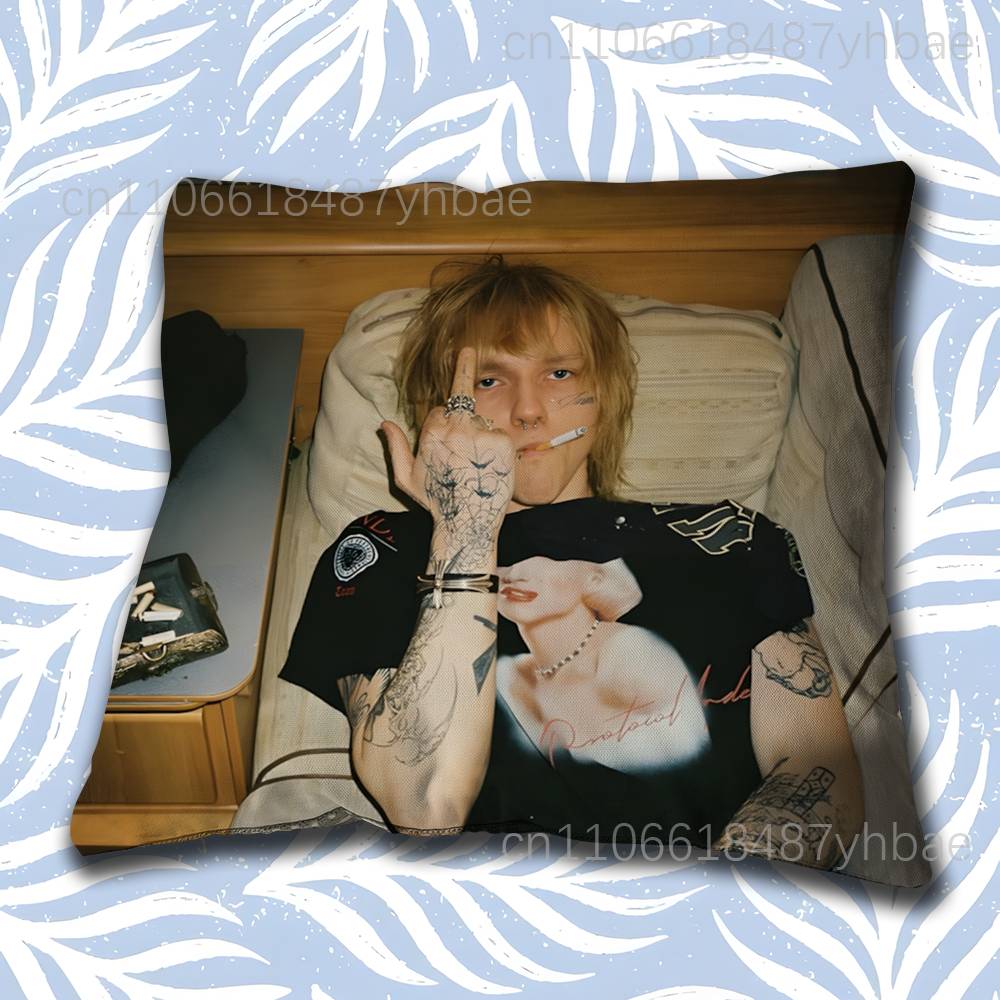 KKai Angel damage Pillow Case Short Plush Sofa Decorative Gift Home Doublesided Printing Cushio