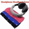 Braided Cloth Headphone Headband Cover Solid Headset Headband Cover  Over-Ear Headphones