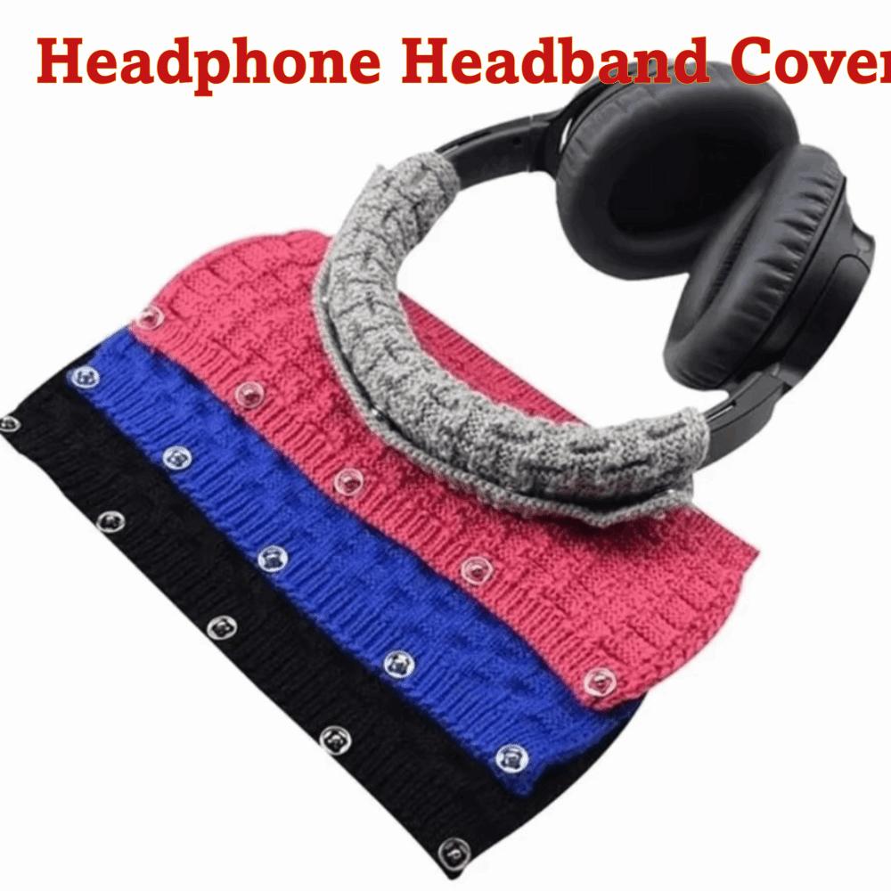 Braided Cloth Headphone Headband Cover Solid Headset Headband Cover Over-Ear Headphones