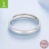 Couple Ring Of Light, Electroplated S925 Sterling Silver Simple Fashion Men'S And Women'S Open Ring Batch Jewelry Bsr649