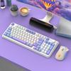 Silver Fox K94 Двухрежимная беспроводная механическая клавиатура для игр и офиса