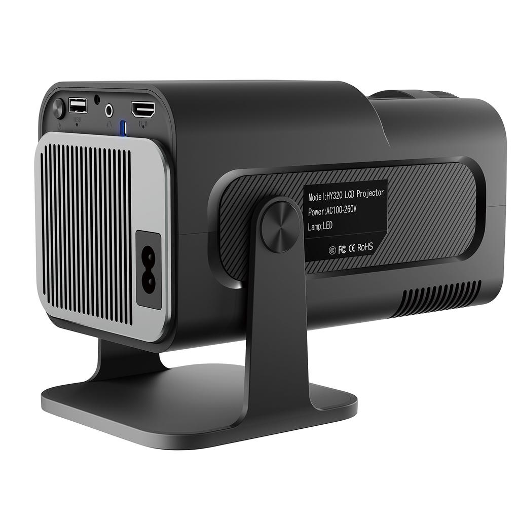 HD-проектор HY320 Доступен для офиса в общежитии Проектор 1080P Hard 4K Поддержка AV1