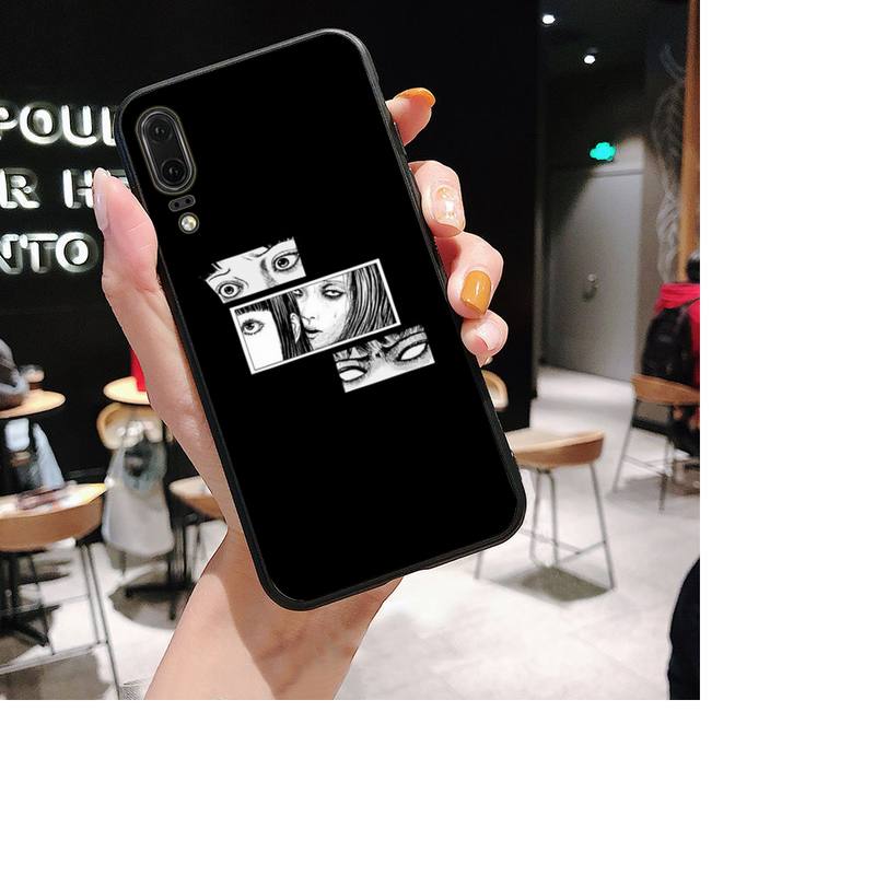 Чехол для телефона с изображением комиксов ужасов junji ito Tomie, чехол для телефона Huawei P30 plus P8 lite P9 lite, чехол для Psmart P20 pro P10 lite