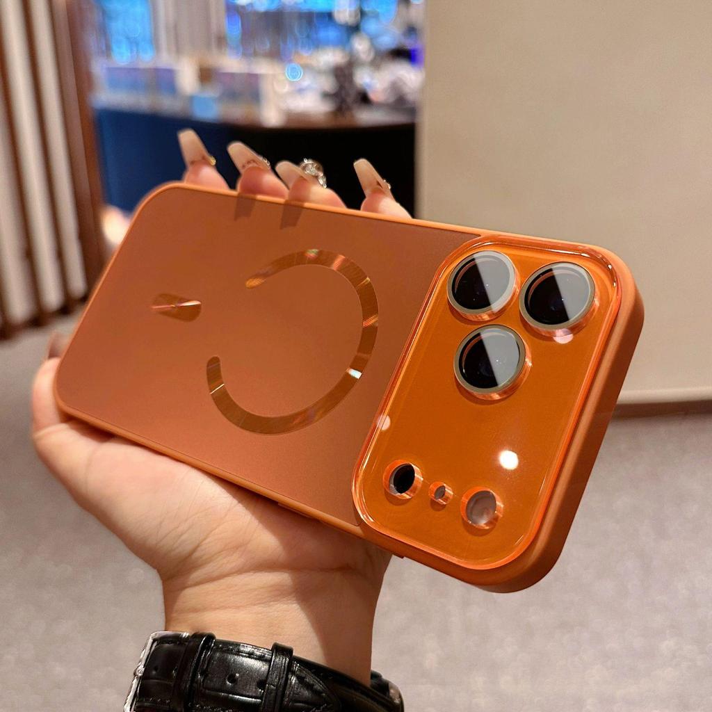 Чехол для iPhone 17 Pro Max: Матовый магнитный протектор для линзы и экрана