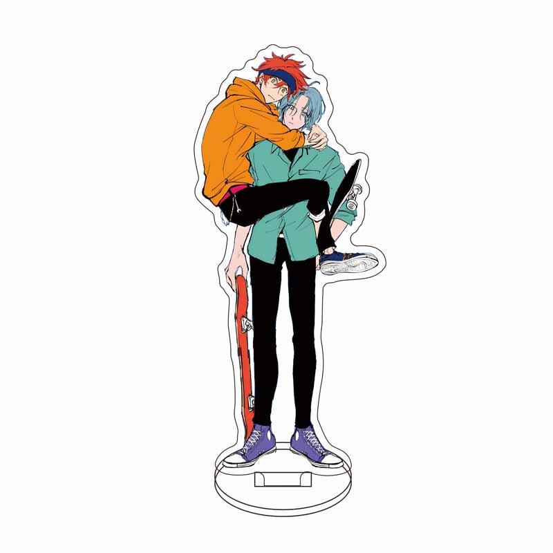 Anime Sk8 The Acrylic Stand Model Figure Cosplay Plate Holder Topper Fans Christmas Desk Decor Plate Gift