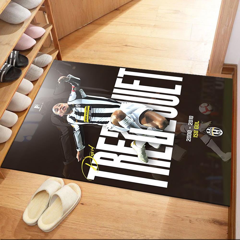 Juventus Area Rug Design For Dormitory Decorate Room Balcony Hallway Antislip Rug Decorate Offices Gift For Festivals