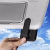 AXNX2 Slim Hidden Anti Loose Design Sunglasses Mount Clip Car Eyeglass Holder Space Saving Glasses Card Ticket Storage For BMW M X5