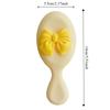 Scalp Massage Portable Comb Anti Static Bow Comb Hair Care Pocket Hair Brush  Women
