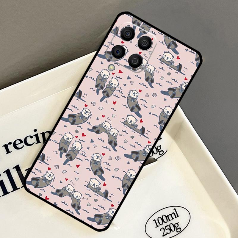 Чехол с узором Морская выдра для Samsung Galaxy M21 M31 M14 M34 M54 M33 M16 M36 M56 M53 M13 M12 M32 M52 M15 M55 M35