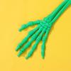 2Pcs 3D Printed Plastic Scary Decoration Halloween Skeleton Hand Prop For Haunted House Horror Party Table Display Ghost