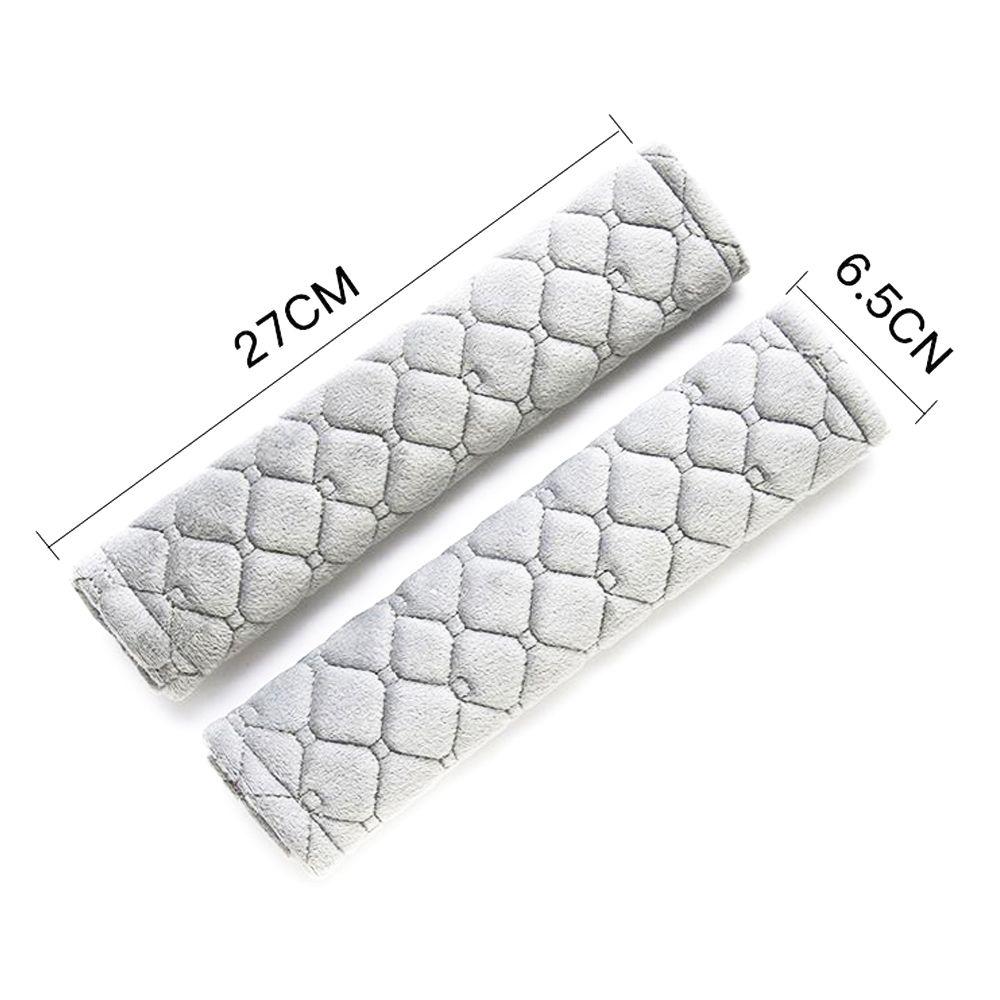 Удобная подушка  Чехлы на ремни безопасности  Мягкая плюшевая накладка на плечо для автомобиля