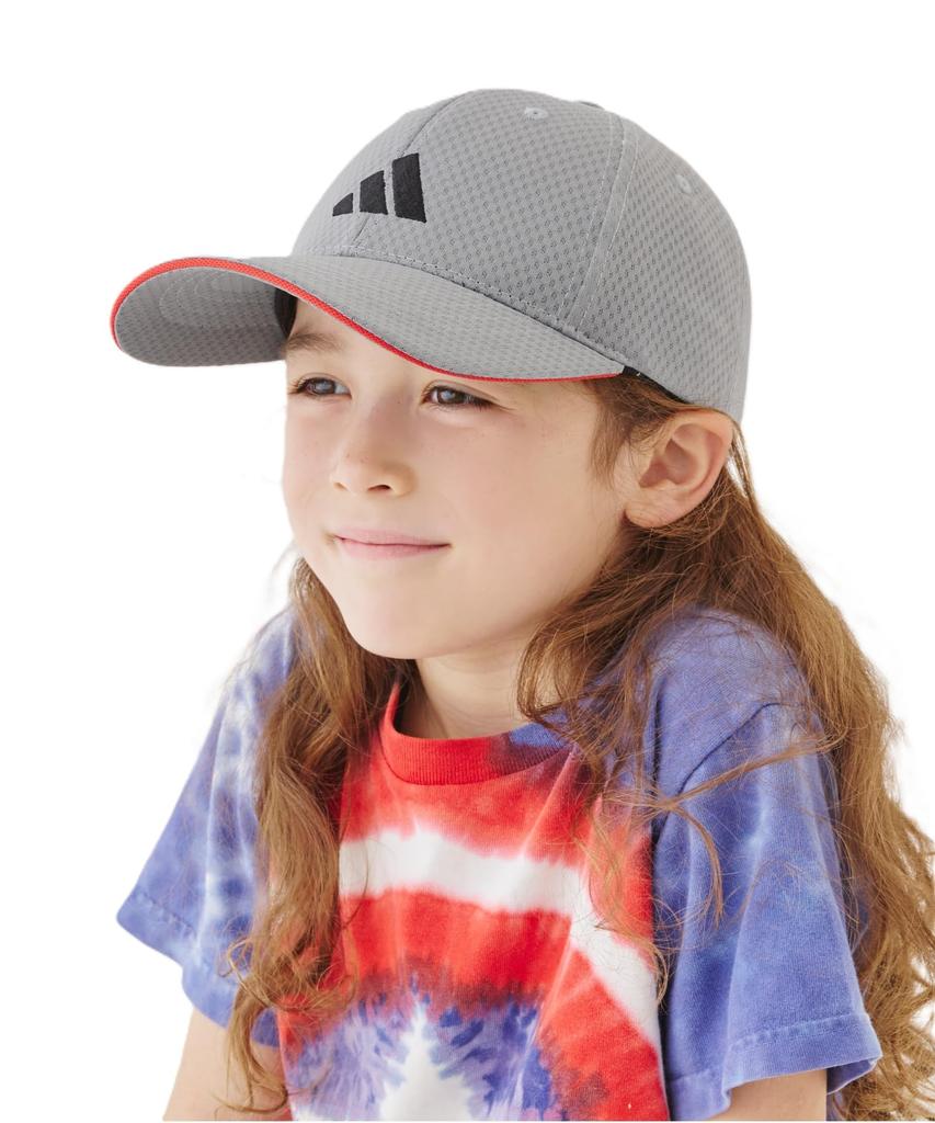 Детская серая кепка ADM 6P LT-MESH CAP_04