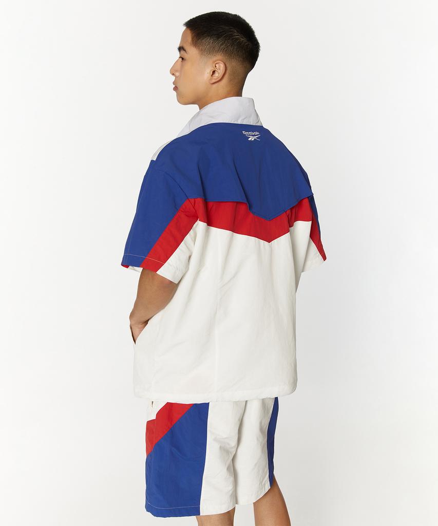 Reebok Анорак Twin Vector с коротким рукавом - Цвет: внебелый