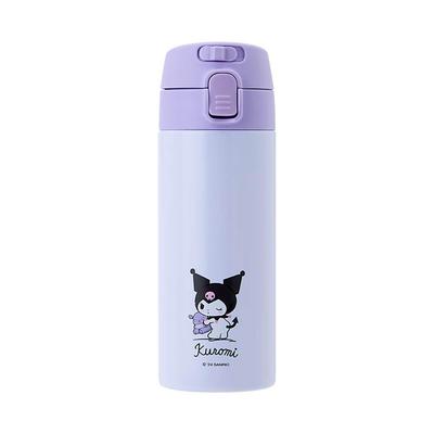 Sanrio One Touch Нержавеющая Бутылка Kuromi 370 мл 389366 Емкость