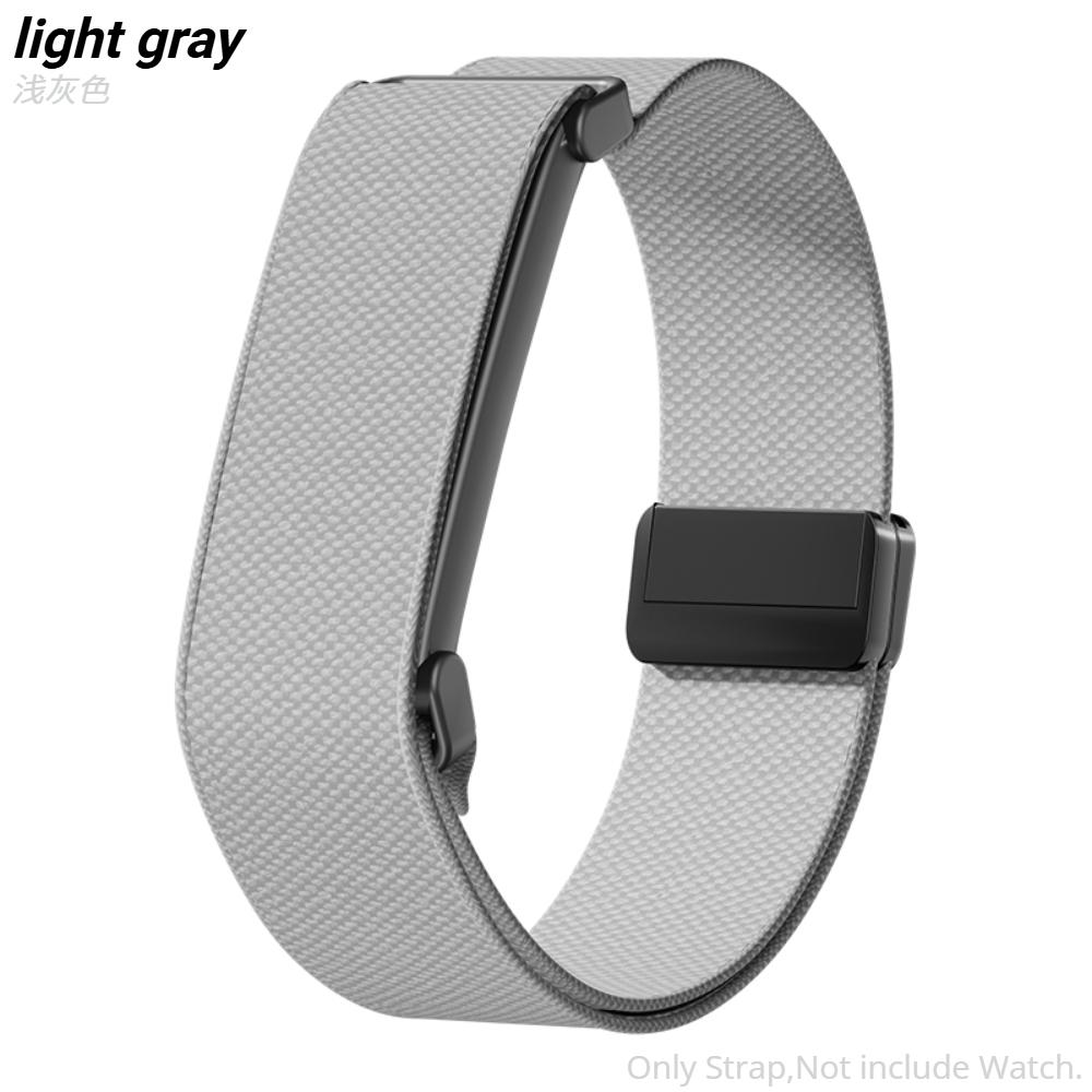 Sport Nylon Braided Watch Strap For Google Fitbit Air Loop Bracelet Breathable Band Wristband for Fitbit Air Fitness Tracker Magnetic Band