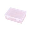 Jewelry Storage Box Practical Clear Storage Box with Lid Small Storage-Bins Transparent Storage Container for Organizing