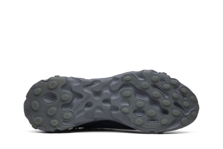 Men's Sneakers Nike ISPA React Low Black Black/Gunsmoke-Metallic Silver