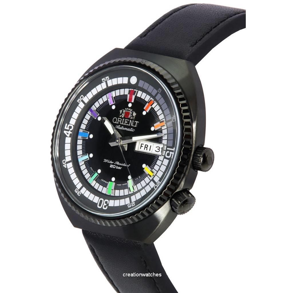 Orient Neo Classic Sports Limited Edition Автоматические мужские часы с черным циферблатом RA-AA0E07B19B 200M